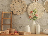 GUERAN Ceramic Vases Set of 3 – Whitewashed Neutral, Farmhouse Decor