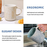 GUERAN 17oz Ceramic Coffee Mugs – Set of 4