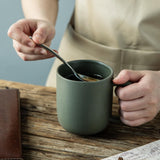 GUERAN 14oz Ceramic Coffee Mugs – Set of 6, Reactive Glaze